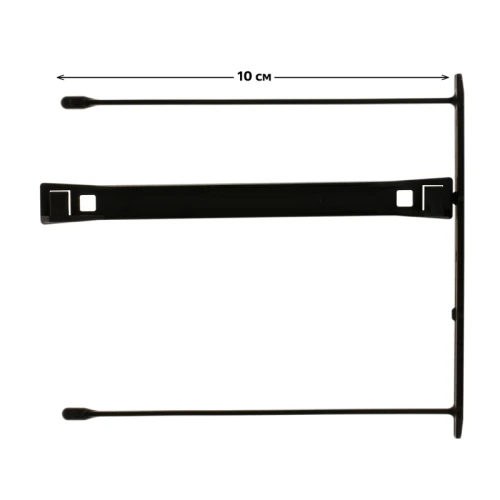 Механизм для скоросшивания СТАММ пластик, черный, 25 шт. в упаковке