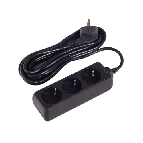 Удлинитель SVC GXC3S-50M 3 розетки, 5 м черный