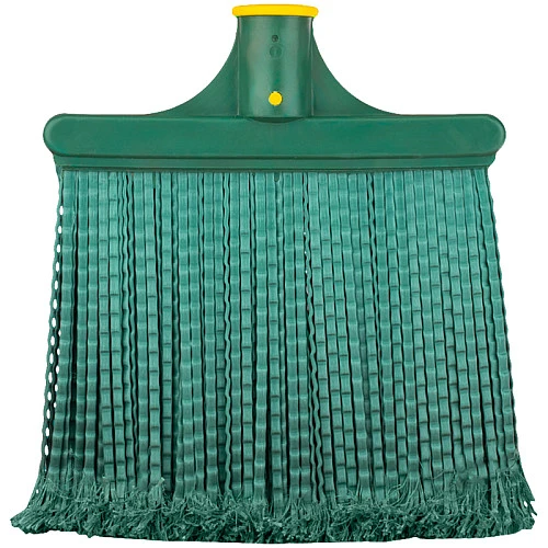 Метла для улицы Vega малая, плоская распушенная, с деревянным черенком 120 см