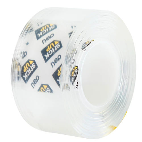 Клейкая лента двусторонняя DELI 25.4 мм*1.5 м, прозрачная