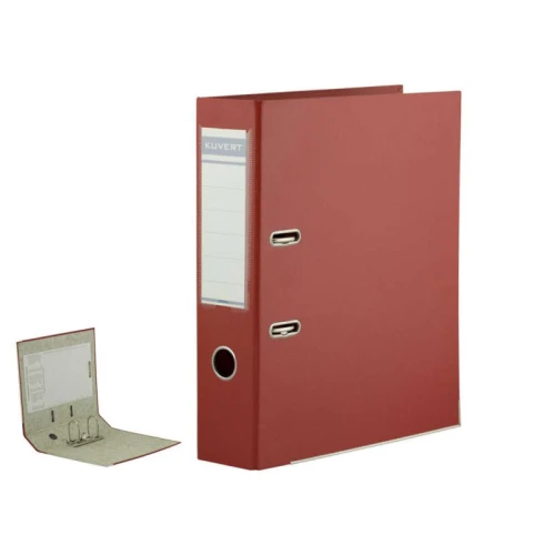 Папка-регистратор KUVERT А4, 72 мм, красный