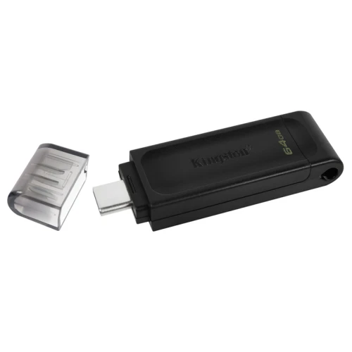 USB-накопитель 64 Гб Kingston DataTraveler 70 черный