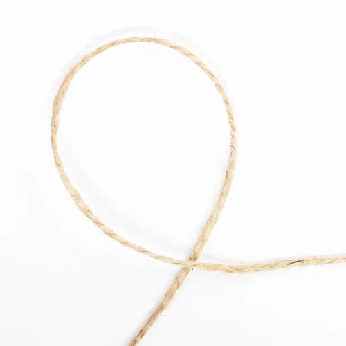 Шпагат джутовый BRAUBERG полированный, длина 500 м, диаметр 1.5 мм, 2-х ниточный