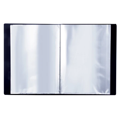 Папка 30 вкладышей BRAUBERG А4, 500 мкм, черная