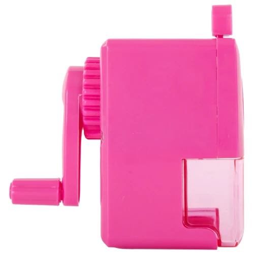 Точилка механическая ПИФАГОР 1 отверстие, корпус розовый