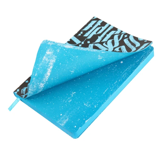 Ежедневник недатированный BRAUBERG "VISTA. Calligraphy" А5, эко-кожа, гибкий, 136 л.