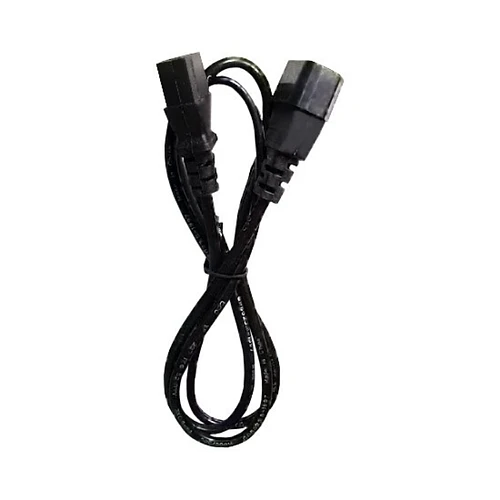 Кабель питания iPower С13-С14 1.2 м, черный