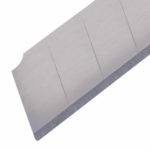 Лезвия для канцелярских ножей BRAUBERG 18 мм, в пластиковом пенале, 10 шт.