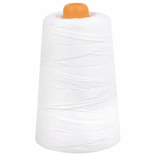 Нить для прошивки документов BRAUBERG диаметр 2 мм, лавсан, 250 м, белая