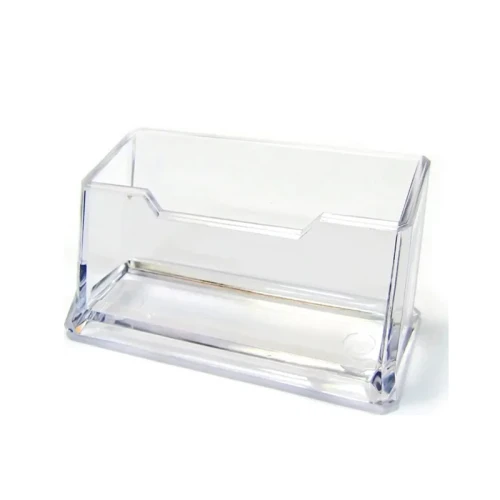 Подставка для визиток Kejea настольная, прозрачная
