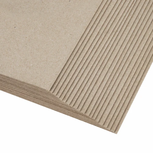 Картон переплетный BRAUBERG "ART Classic" А4, толщина 1.5 мм, серый, 20 шт.