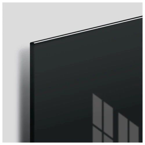 Доска стеклянная BRAUBERG 45*45 см, магнитно-маркерная, 3 магнита, черная