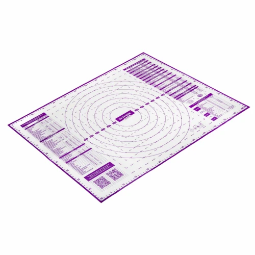 Коврик силиконовый для раскатки и запекания DASWERK 46*66 см, фиолетовый