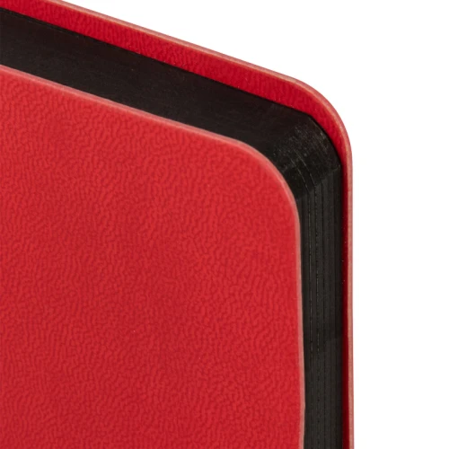 Ежедневник недатированный BRAUBERG "Metropolis Mix" А5, кожзам, гибкий, 136 л., красный