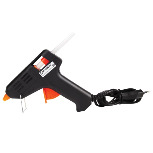 Клеевой пистолет BRAUBERG 15 Вт, блистер