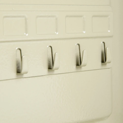 Ключница BRAUBERG на 20 ключей, 200*160*80 мм, ключевой замок, серый