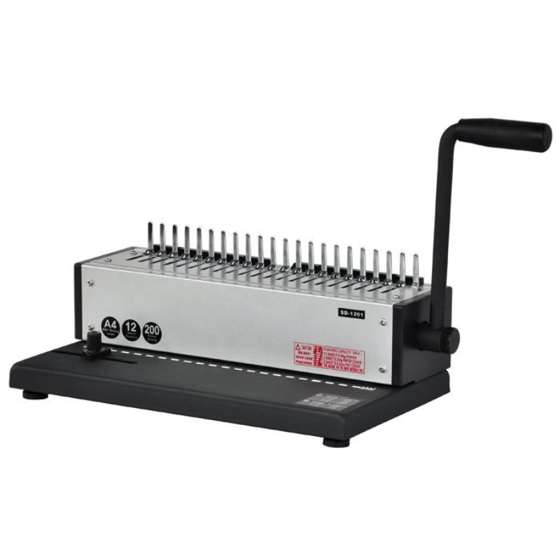 Переплетная машина RAYSON SD-1201 пробивает до 12 листов, сшивает до 220 листов
