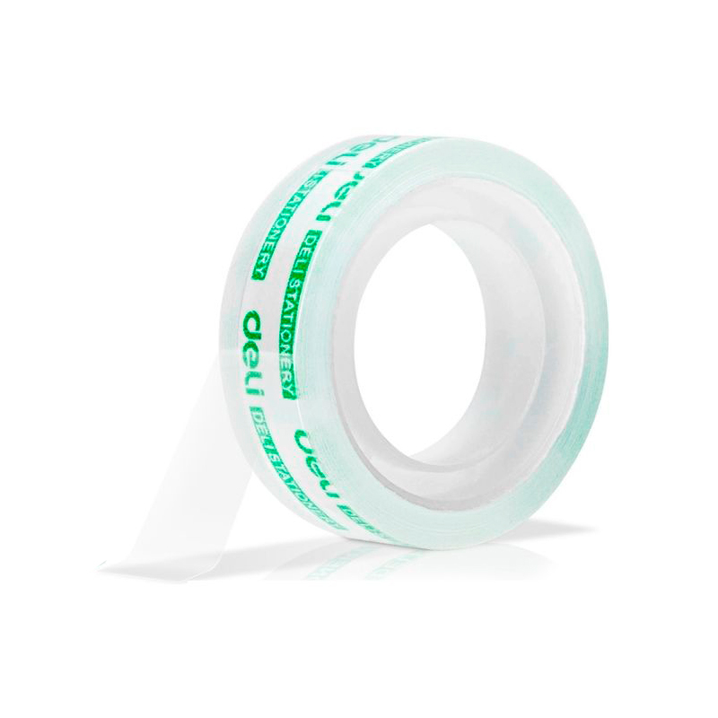 Клейкая лента DELI 12 мм х 14 м, прозрачная