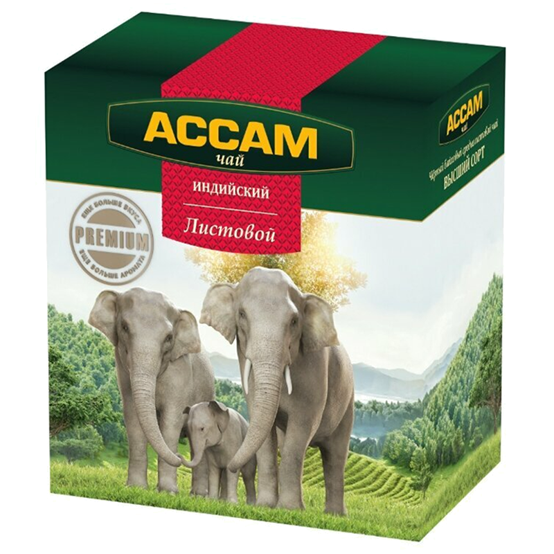 Чай Ассам "Premium" черный, 100 гр, листовой