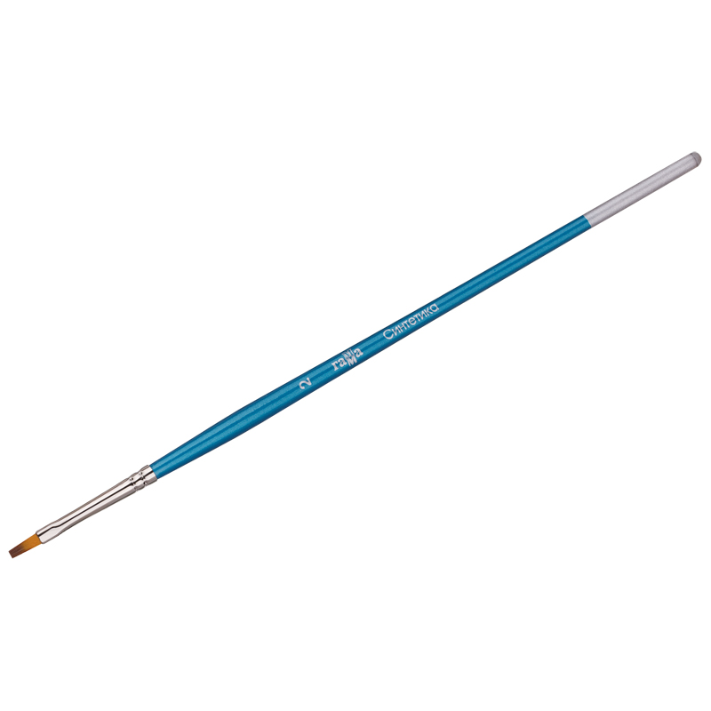 Кисть Гамма синтетика, плоская №02