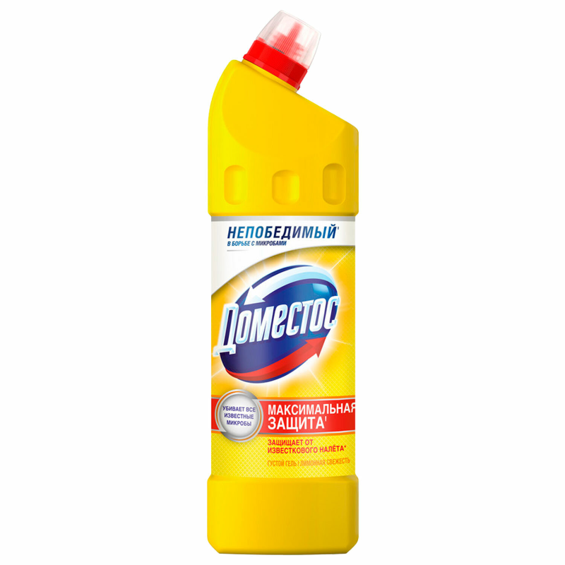 Средство для чистки сантехники Domestos "Лимонная свежесть" 1250 мл