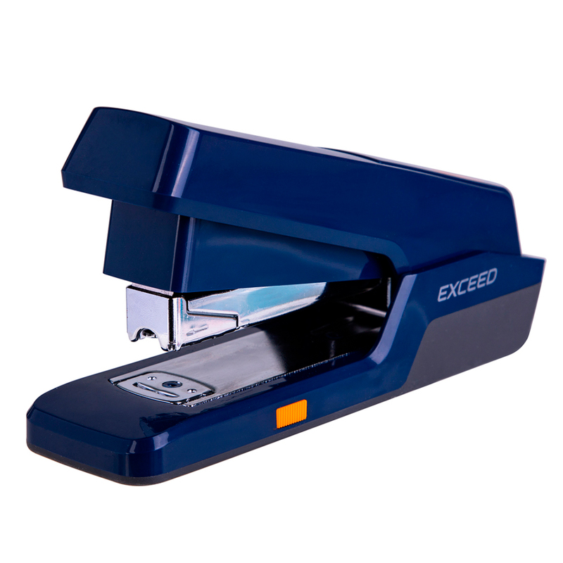 Степлер до 25 листов DELI "E0476" пластик, №24/6-26/6, синий