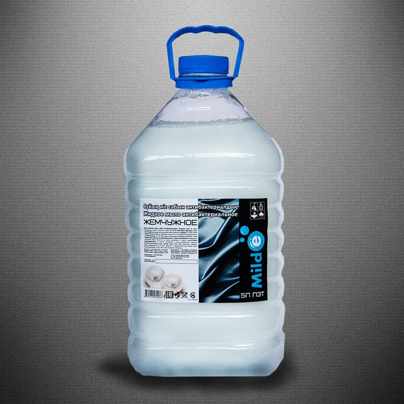 Мыло жидкое MILDE "Жемчужное" антибактериальный, 5 л