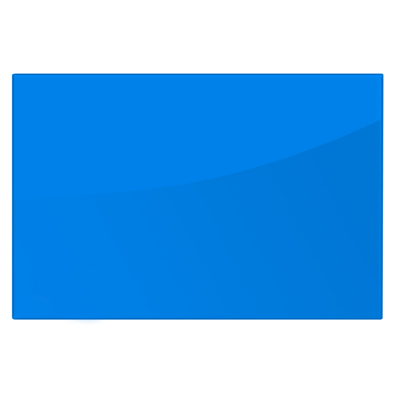 Доска стеклянная ASKELL "Size" 100*140 см, магнитно-маркерная, с изображением, голубая