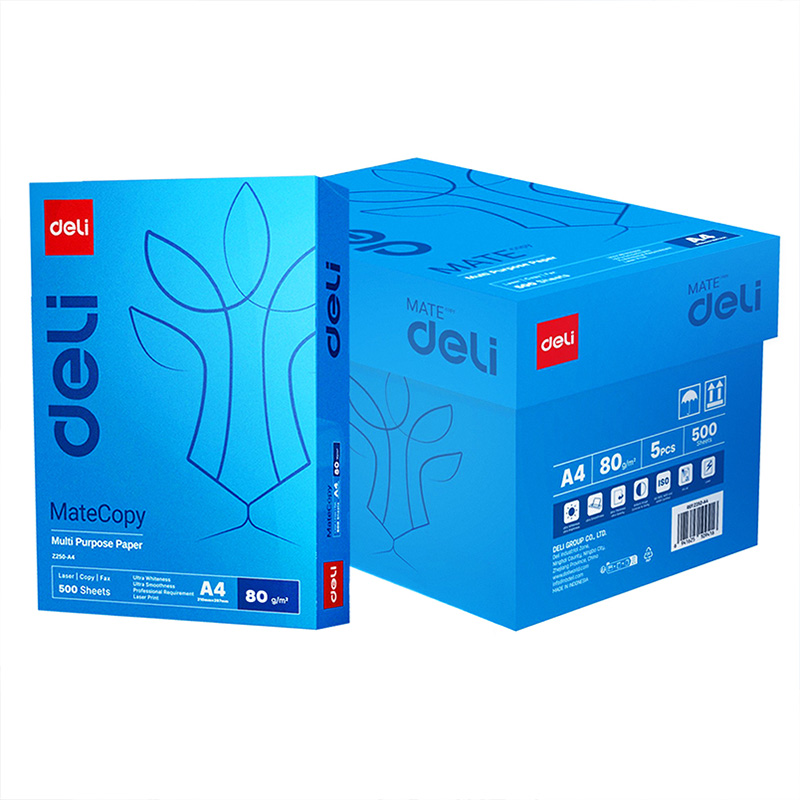 Бумага офисная DELI "MateCopy", А4, 80 г/м2, 500 л