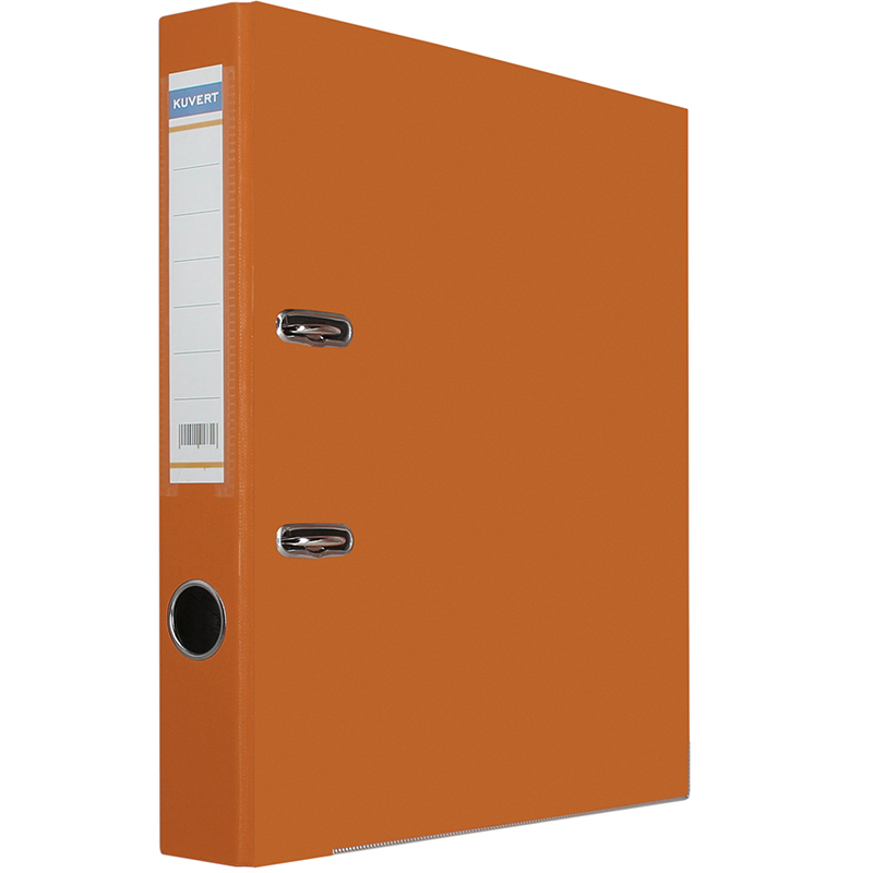 Папка-регистратор KUVERT А4, 50 мм, оранжевый