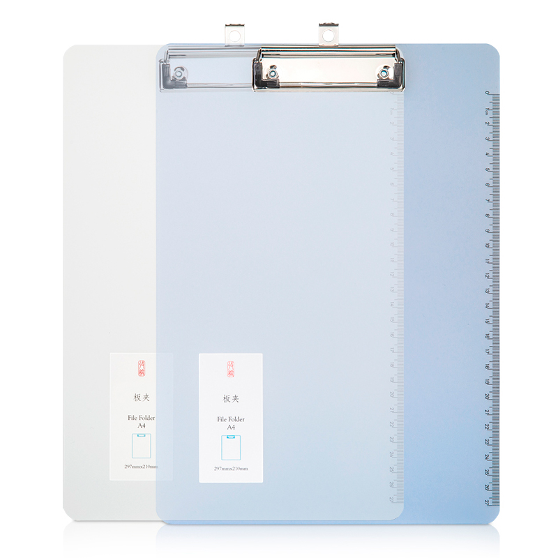 Папка-планшет DELI А4, пластик, ассорти