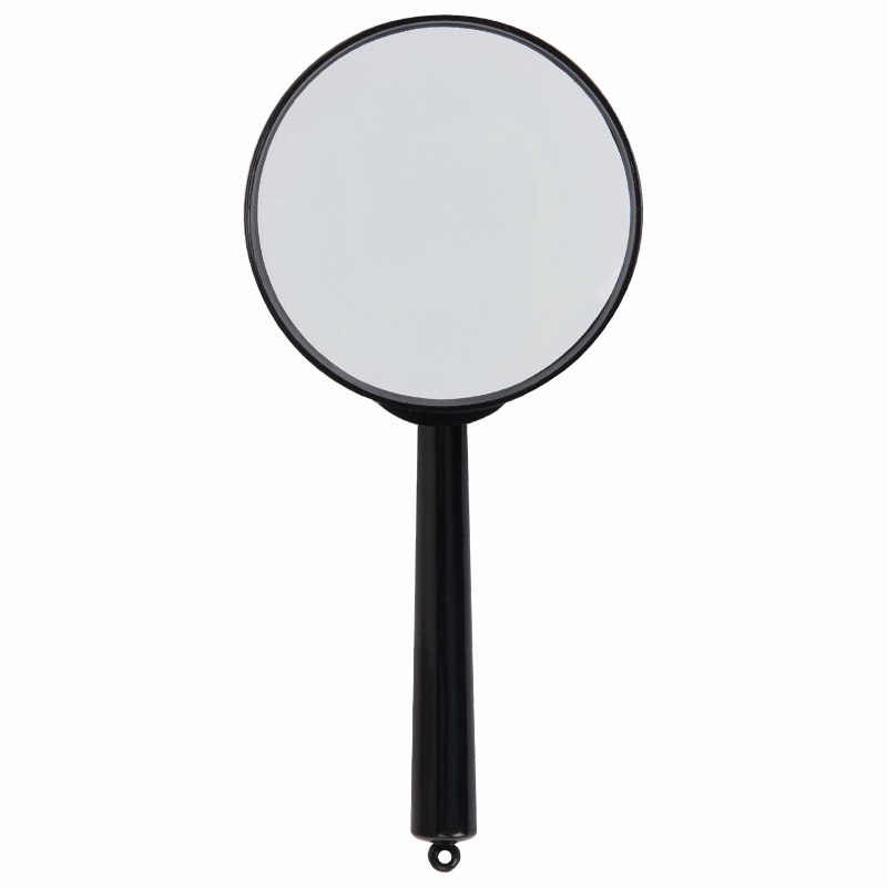 Лупа BRAUBERG диаметр 75 мм, увеличение 5, в картонной упаковке