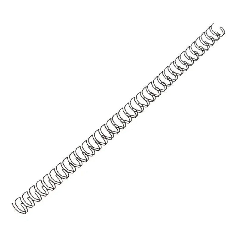 Пружины металл 3:1, d=9.5 мм, черные, 100 шт.