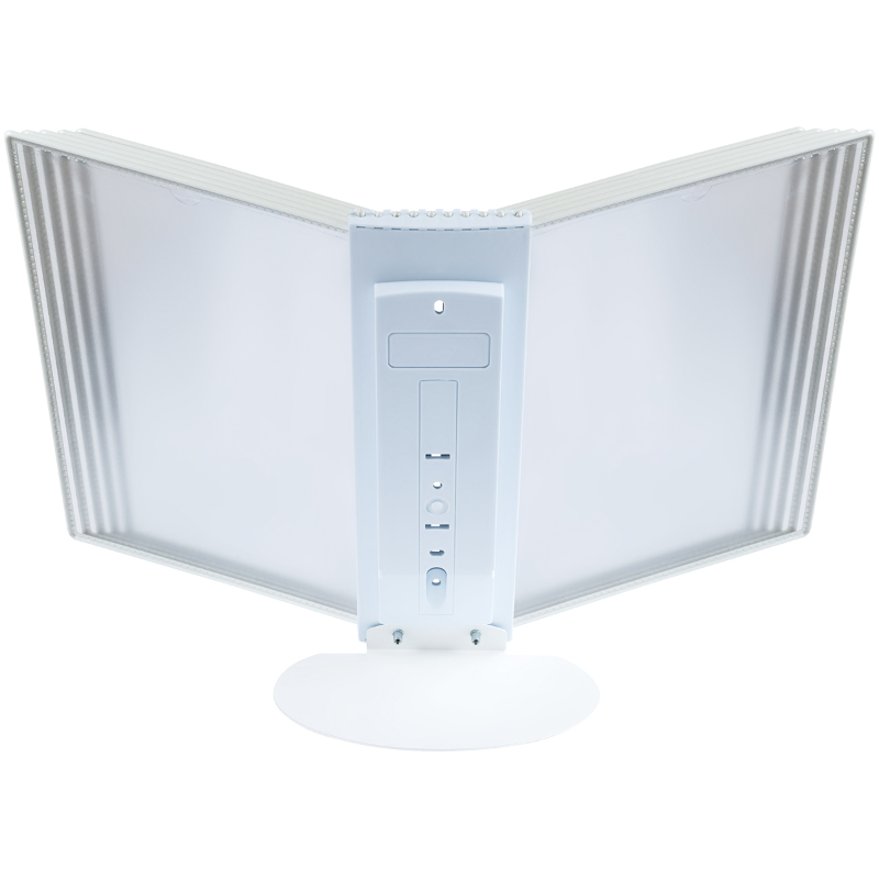 Демосистема настольная OfficeSpace с 10 белыми панелями