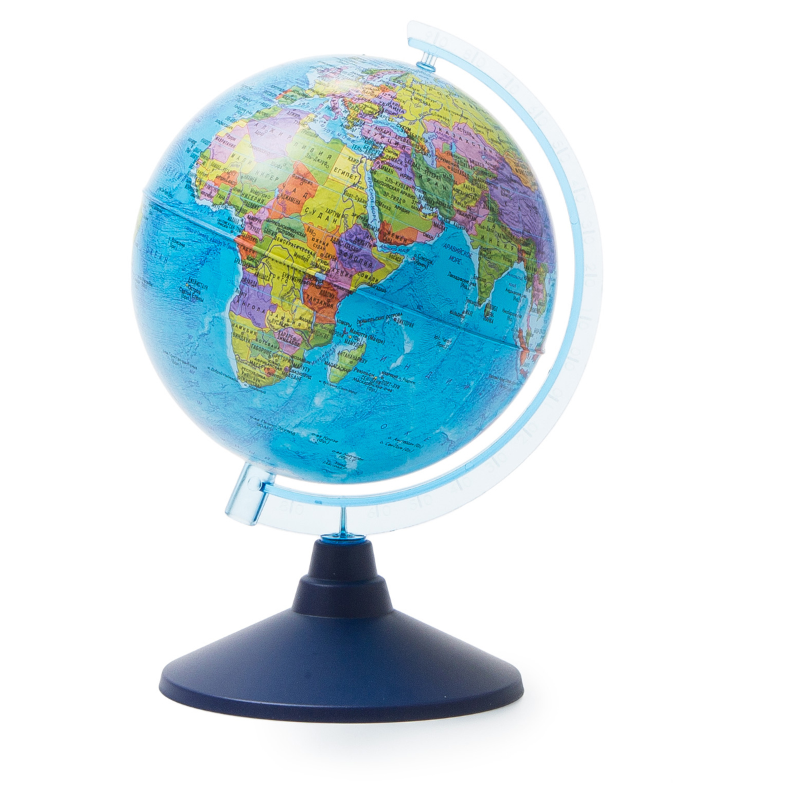 Глобус Globen 15 см, на круглой подставке