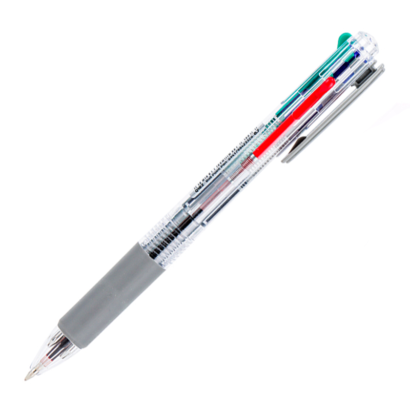 Ручка шариковая автоматическая DELI "Arris Q182" 0.7 мм, четырехцветная