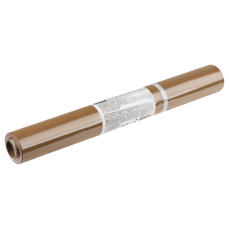 Бумага для выпечки OfficeClean 38 см*25 м, 41 гр/м2, бежевая, силиконизированная