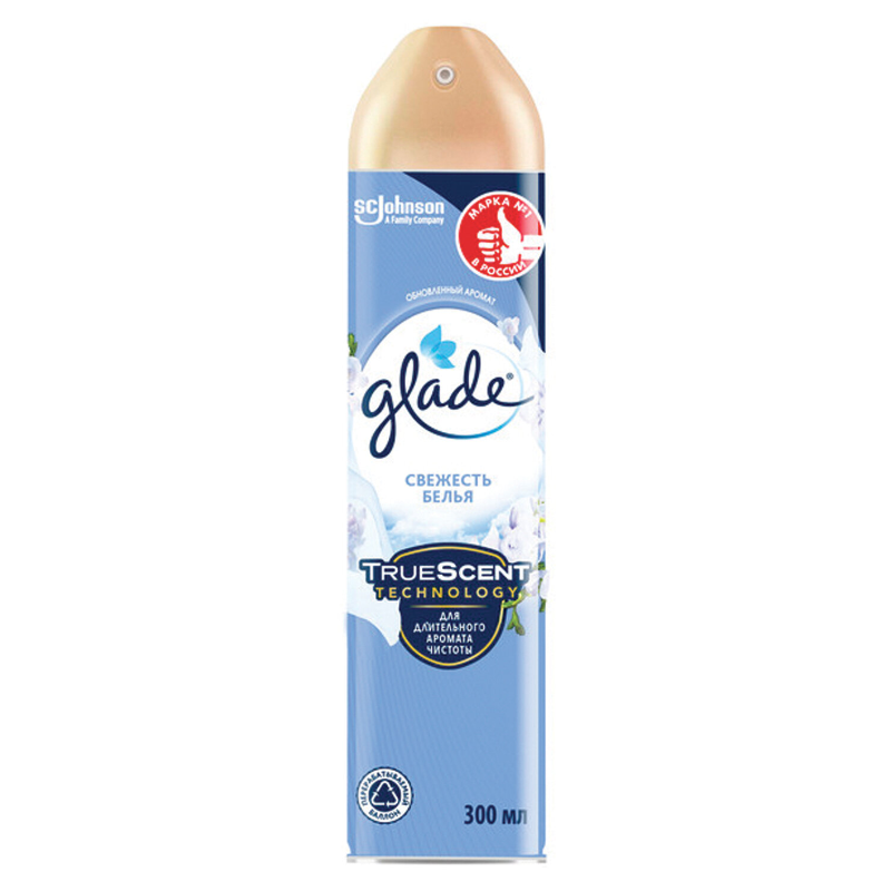 Освежитель воздуха GLADE "Свежесть белья" 300 мл