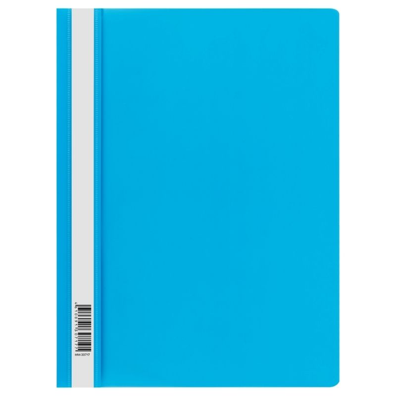 Папка-скоросшиватель СТАММ А4, 160 мкм, голубая