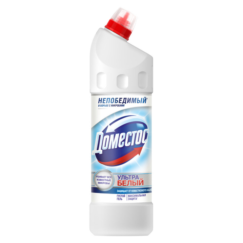 Чистящее средство универсальное Domestos "Ультра белый", гель, 1 литр