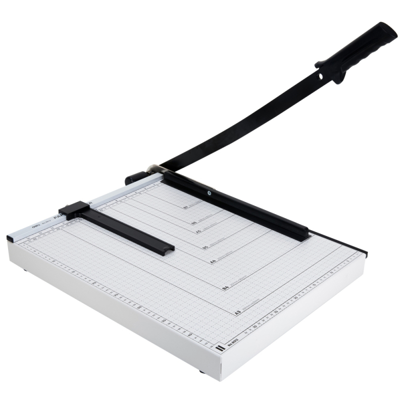 Резак сабельный DELI "E8012" А3, 460 мм, до 12 листов