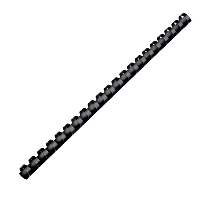 Пружины пластик d=14 мм, черные, 100 шт.