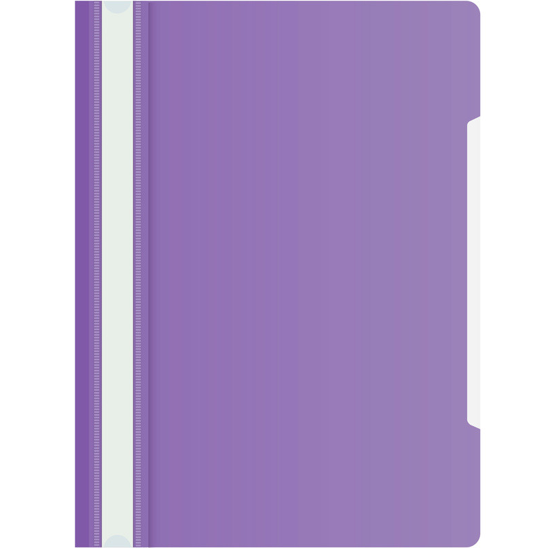 Папка-скоросшиватель БЮРОКРАТ А4, 160 мкм, фиолетовая