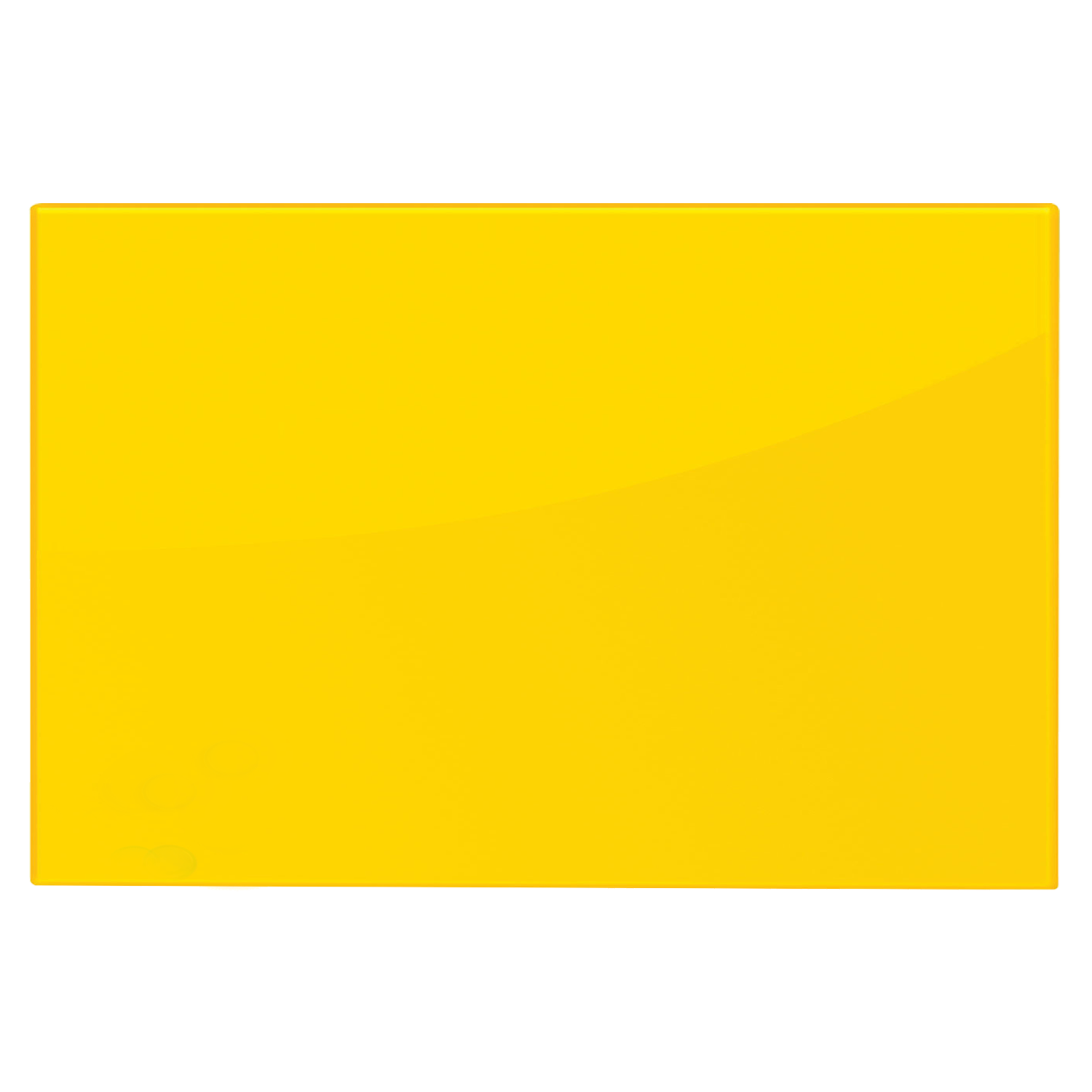 Доска стеклянная ASKELL "LUX" 100*200 см, магнитно-маркерная, 1-4 мм, лимонная