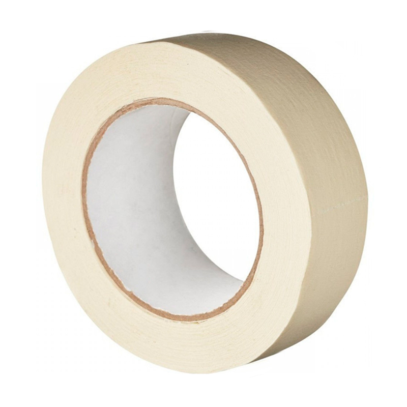 Клейкая лента бумажная (малярная) 48 мм*30 м, бежевая