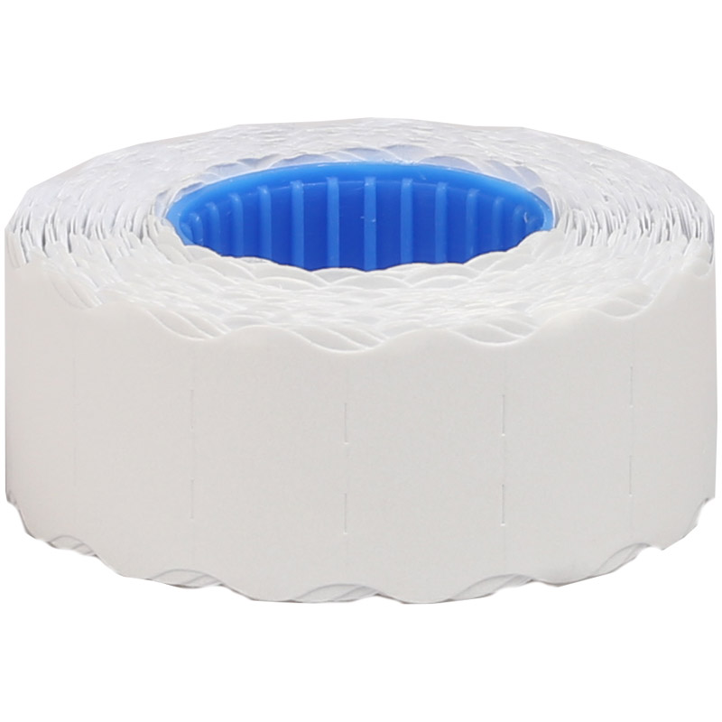 Этикет-ценник OfficeSpace, 22*12 мм, волнистые, белый, 800 этикеток