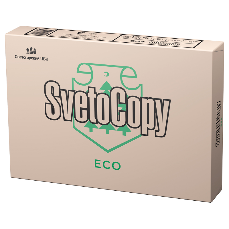 Бумага офисная SvetoCopy "Eco" А4, 80 г/м2, 500 листов
