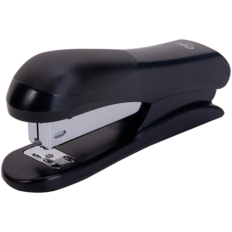 Степлер до 25 листов DELI "0305" пластик, №24/6-26/6, черный