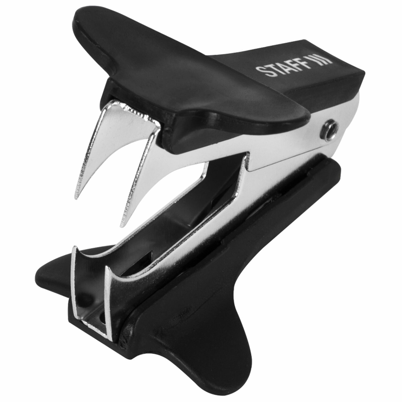 Антистеплер STAFF "EVERYDAY" №10, №24/6, 26/6, чёрный