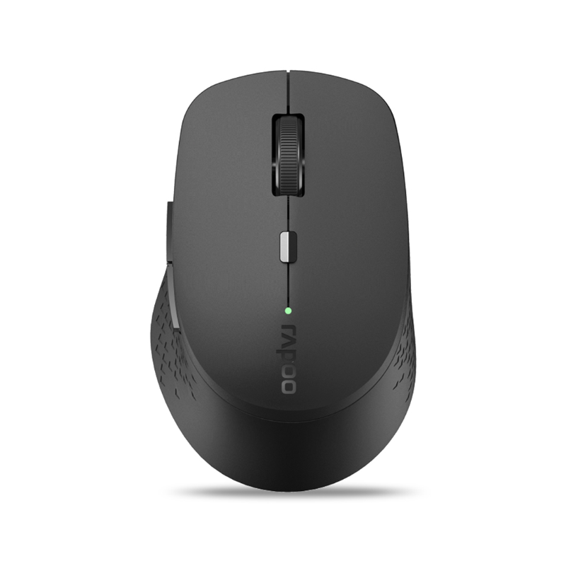 Мышь беспроводная Rapoo M300 Silent темно-серый
